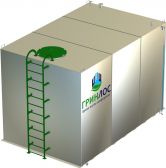 Гринлос Емкость стальная 40 м3 прямоугольная